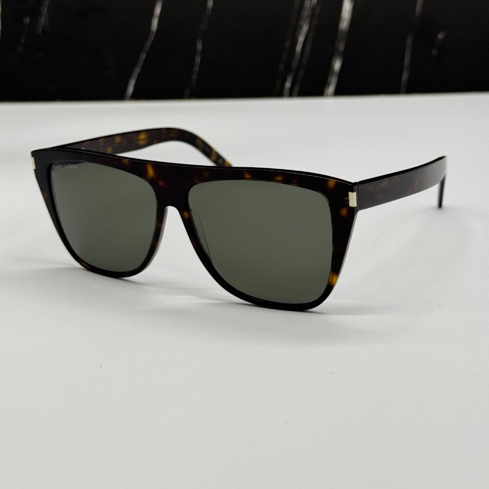 NEW SAINT LAURENT SL1 SLIM 002 UNISEX MASK SUNGLASSES SAINT LAURENT SL 1 SLIM - Picture 4 of 10